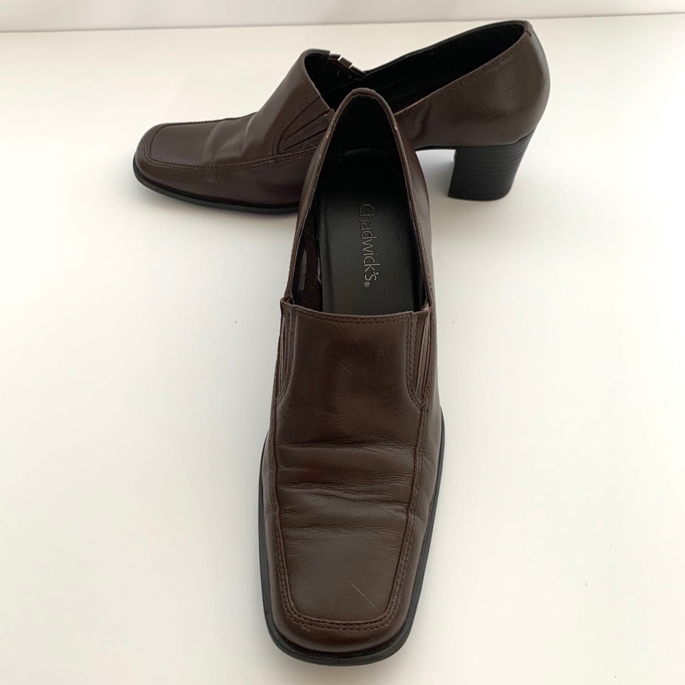 Vintage 90s Heeled Loafer